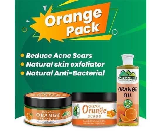 Chiltan Pure Orange Pack - Refreshes Skin/Fights Acne & Natural Anti-Bacterial