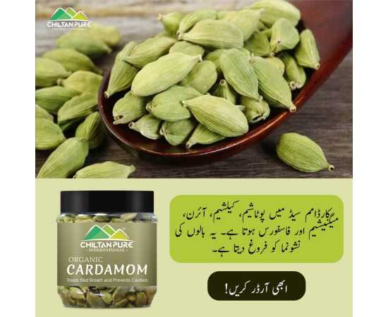 Organic Cardamom Seeds - Helps With Digestive Problem