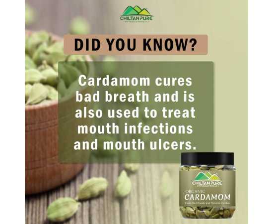 Organic Cardamom Seeds - Helps With Digestive Problem
