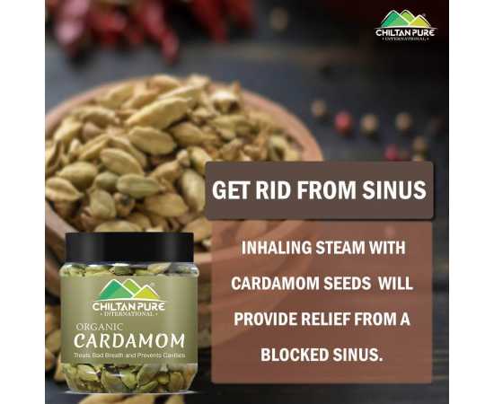 Organic Cardamom Seeds - Helps With Digestive Problem