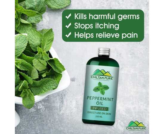 Peppermint Oil - Controls Excess Oil On The Skin
