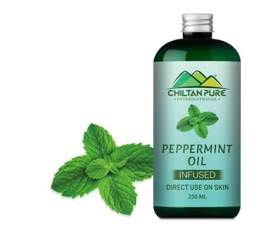 Peppermint Oil - Controls Excess Oil On The Skin