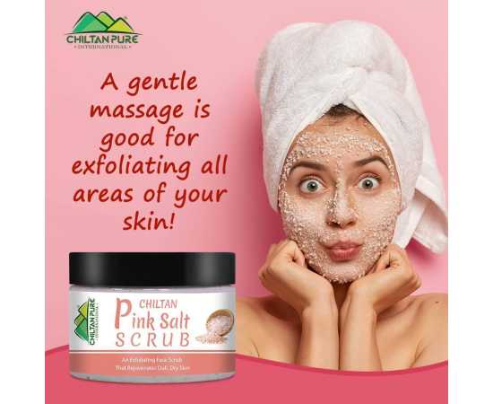 Chiltan Pure Pink Salt Face & Body Scrub