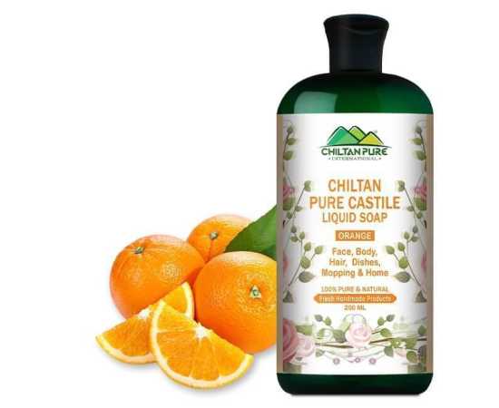 Chiltan Pure Pure Castile Liquid Hand Soap - Orange