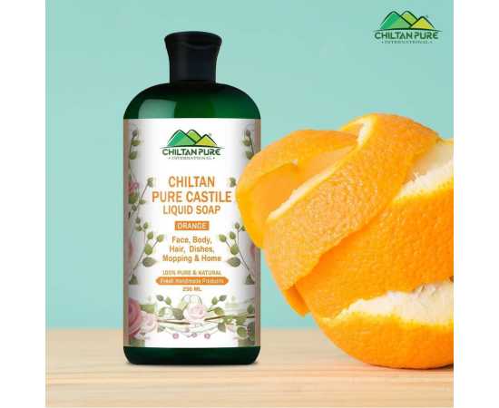 Chiltan Pure Pure Castile Liquid Hand Soap - Orange