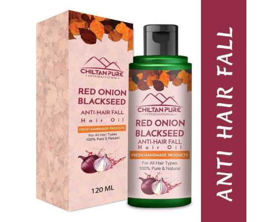 Chiltan Pure Red Onion Blackseed Oil For Enhances Hair Growth