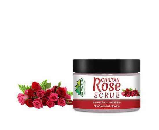 Chiltan Pure Rose Face & Body Scrub - For All Skin Types