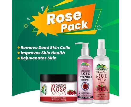 Chiltan Pure Rose Pack - Makes Smooth & Refreh Skin