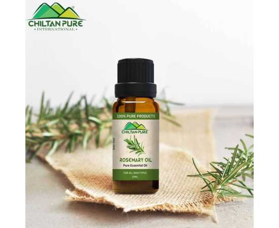 Chiltan Pure Rosemary Essential Oil - Best Antiseptic Skin Tonic