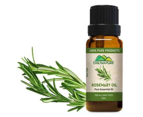 Chiltan Pure Rosemary Essential Oil - Best Antiseptic Skin Tonic