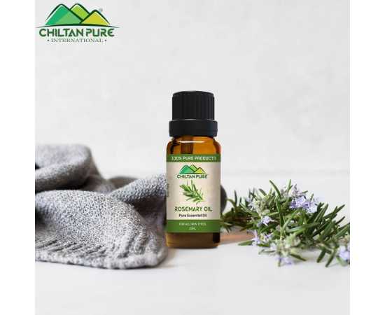 Chiltan Pure Rosemary Essential Oil - Best Antiseptic Skin Tonic