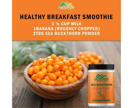 Sea Buckthorn Powder - Improves Eye Sight & Prevents Heart Disease