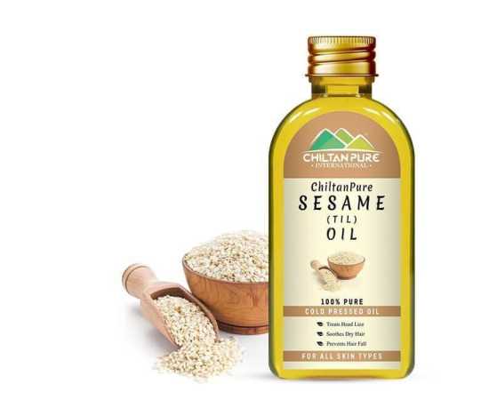 Sesame Oil Cold Pressed - Natural SPF For Skin