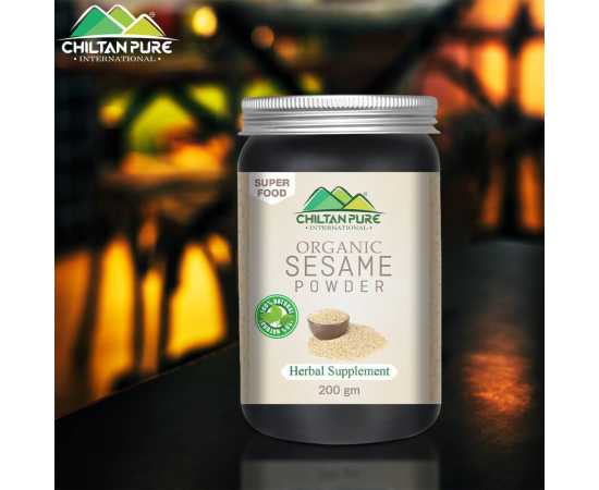 Chiltan Pure Sesame Powder - Good Source Of Energy