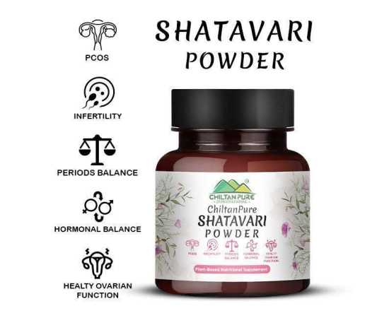 Shatavari Powder - Healthy Ovarian Function & Treats With Pcos