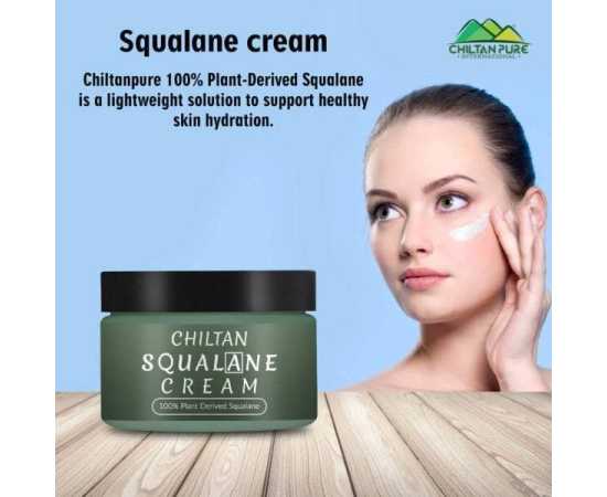 Chiltan Pure Squalane Cream - Hydrated Skin Looks Better