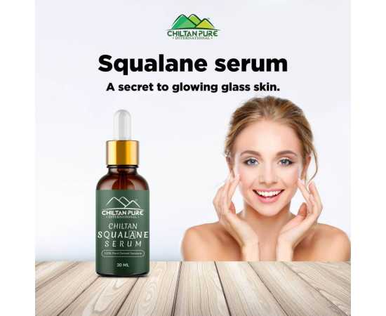 Chiltan Pure Squalane Serum - Hydrated Skin Looks Better