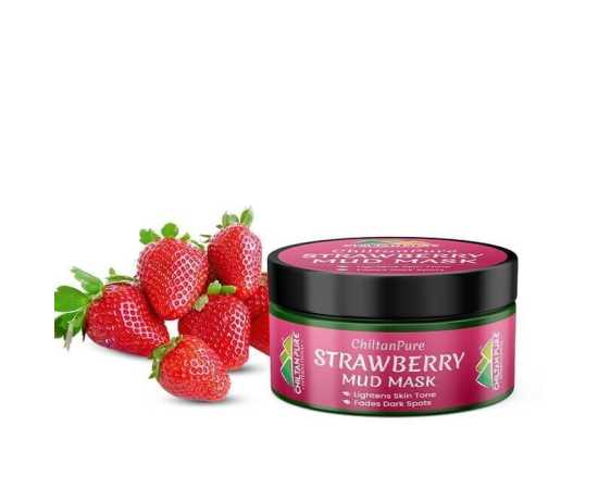 Strawberry Mud Mask - Lightens Skin Tone