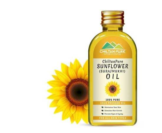 Sunflower Oil - Cold Pressed Good For Acne Prone Skin
