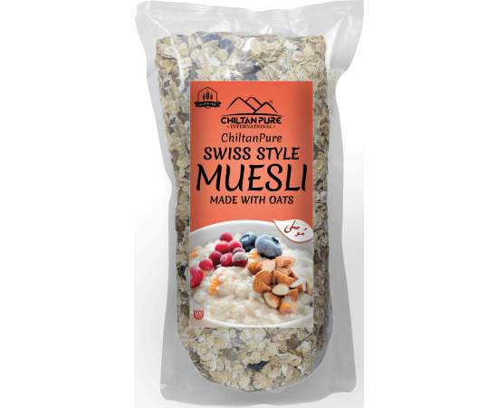 Swiss Style Muesli Made With Oats - Delicious Breakfast Snack