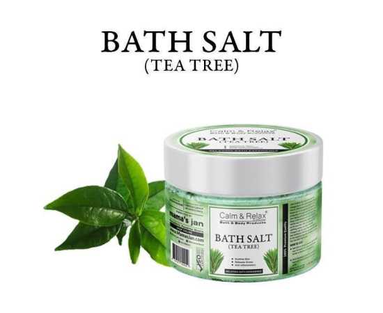 Tea Tree Bath Salt - Relaxes Muscles And Calms Body