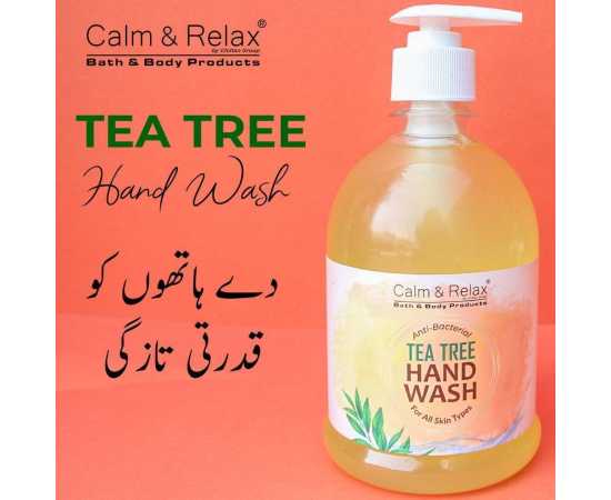 Tea Tree Liquid Hand Soap - Removes Dirt From Hands