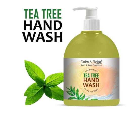 Tea Tree Liquid Hand Soap - Removes Dirt From Hands