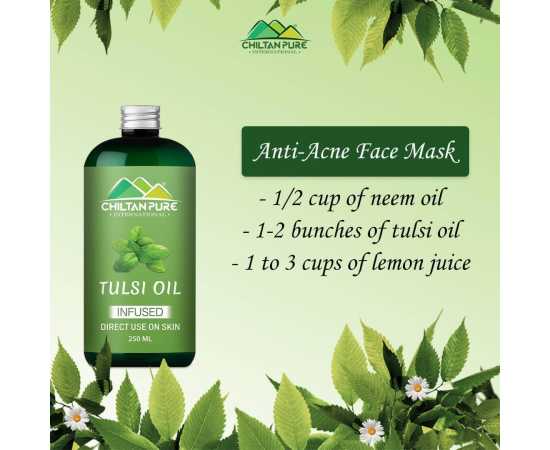 Tulsi Infused Oil - Boosts Hair Growth