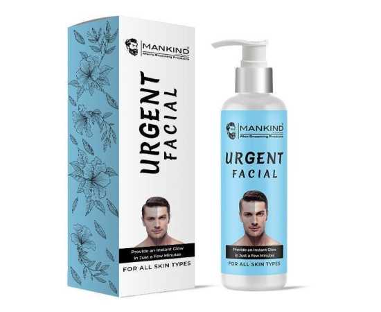 Mankind Urgent Facial - Deep Cleanses Skin & Prevents Dullness