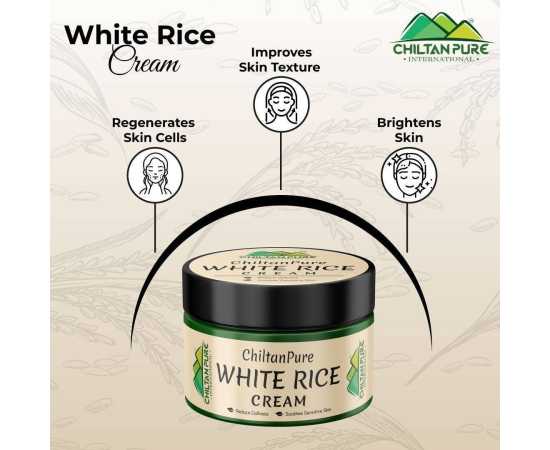 White Rice Cream - Improves Skin Texture