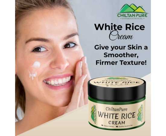White Rice Cream - Improves Skin Texture