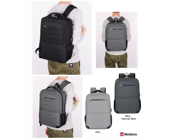 Laptop Backpack / Bag Imported GM-45 Charcoal