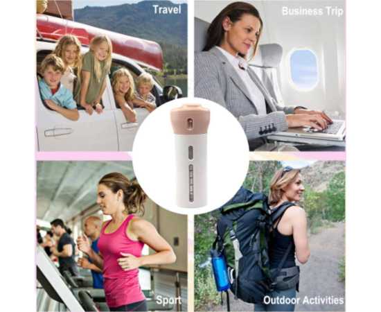 4 Lotion Bottles In 1 Refillable Travel Dispenser Bottle