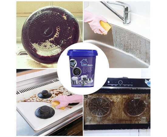 Powerful Stainless Steel Cookware Cleaning Paste - 500gm