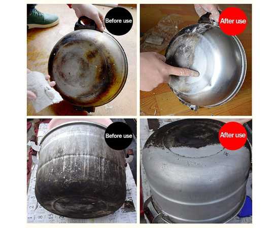 Powerful Stainless Steel Cookware Cleaning Paste - 500gm