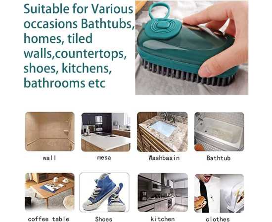 Hydraulic Cleaning Brush Large Laundry Brush Soft Bristles