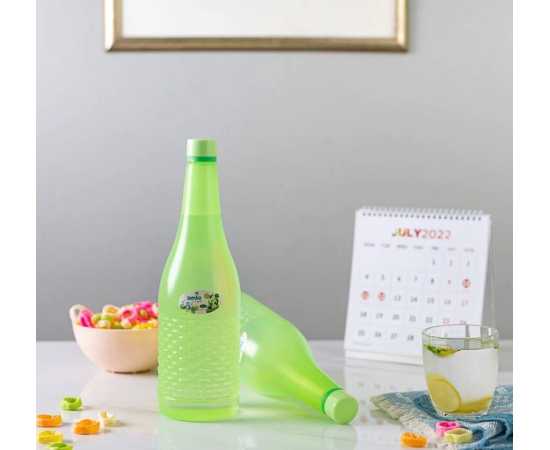 Pack Of 4 Plastic Jumbo Water Bottles