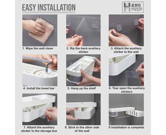 Rotating Bathroom Cabinet Corner Rack