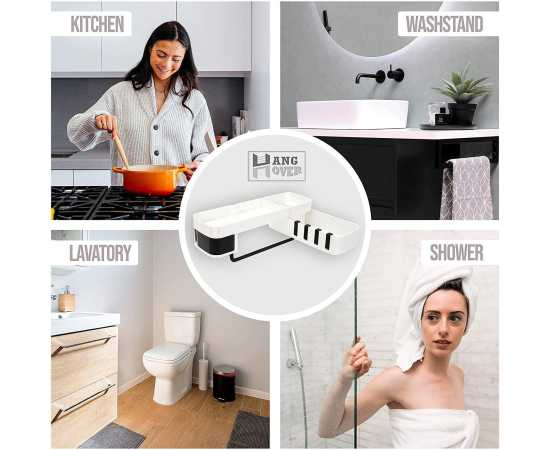 Rotating Bathroom Cabinet Corner Rack