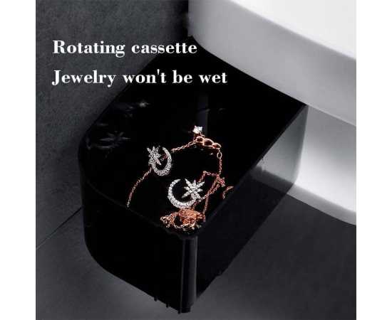 Rotating Bathroom Cabinet Corner Rack