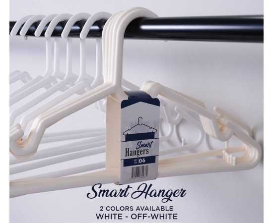 6 Pcs Hangers For Clothes Hanger Organizer Smart Hanger