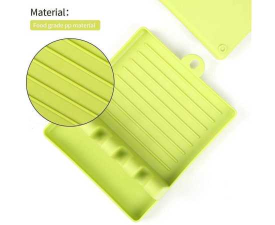 Kitchen Spoon Holders Fork Spatula Rack Shelf Tong Hooks