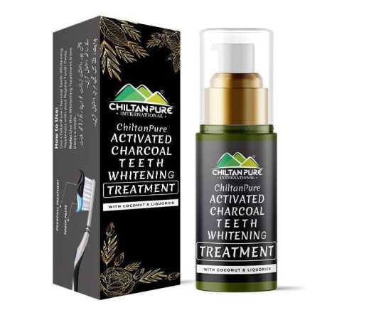 Activated Charcoal Teeth Whitening Treatment