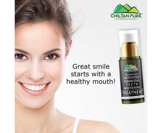 Activated Charcoal Teeth Whitening Treatment