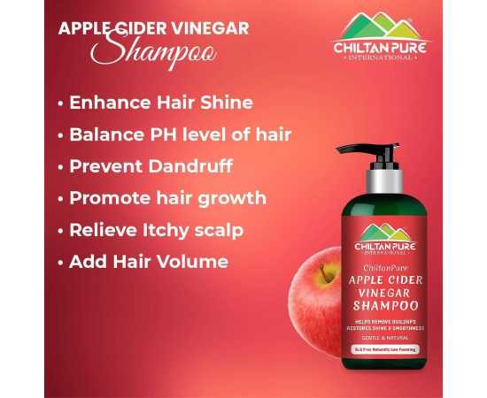 Apple Cider Vinegar Shampoo - Enhance Hair Shine
