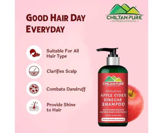Apple Cider Vinegar Shampoo - Enhance Hair Shine