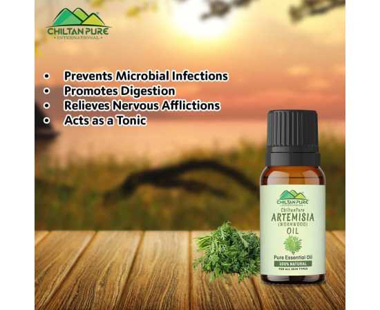 Artemisia Wormwood Essential Oil - Relieves Nervous Afflictions - 20M