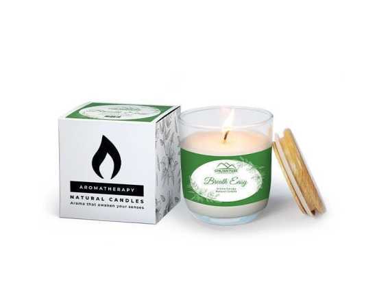 Breath Easy Aromatherapy Candle - Aroma That Awakens Your Senses - 500G Breath Easy Aromatherapy Candle - Aroma That Awakens Your Senses - 500G