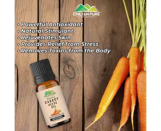 Carrot Seed Essential Oil - Provides Relief From Stress - 20ML