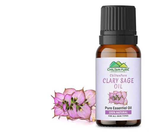 Clary Sage Essential Oil - Lowers Blood Pressure & Reduces Convulsions - 20ML